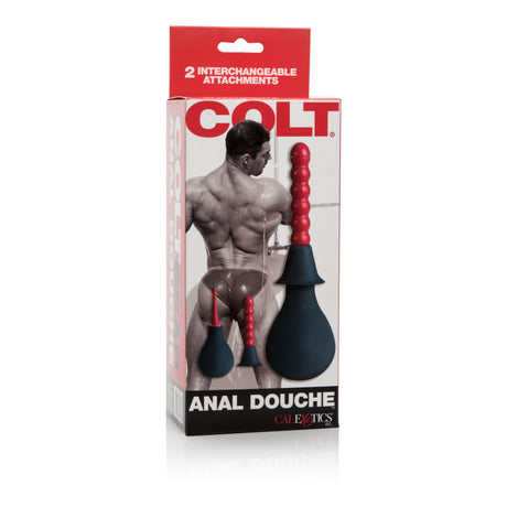 CalExotics Colt Anal Douche — EZ Squeeze Bulb, Dual Tips - SE6875003