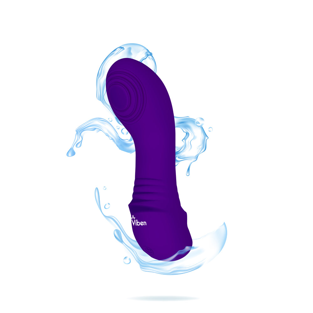Sabela Mini Thumping G-Spot Vibe - Violet