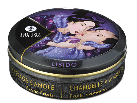 Shunga Mini Massage Candle — Libido Exotic Fruits, 1 fl oz - SHU4602