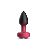 Viben Eluxe Vibrating Anal Plug — Ruby Ombr, Medium, Remote - VB-CC9155