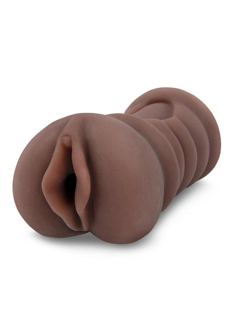 XGEN Diva Realistic Stroker — Dark, 5 in - X-ZO-3015