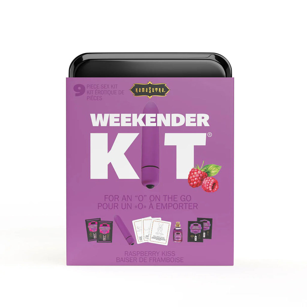 Kama Sutra Weekender Mini Bullet Vibe Kit — Raspberry Dreams - KS-13023