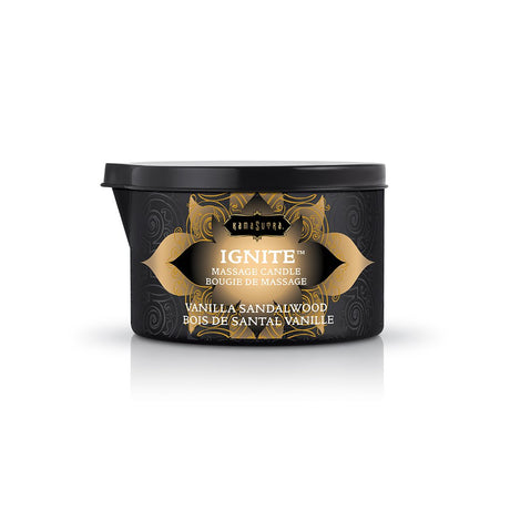 Kama Sutra Vanilla Sandalwood Massage Candle — 6 oz - KS10226