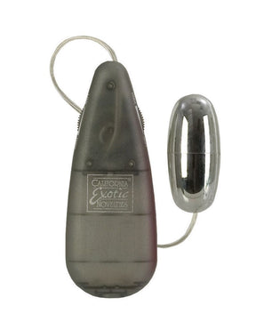 CalExotics Teardrop Bullet Mini Vibrator, Gray — Bulk - SE1110031GRY