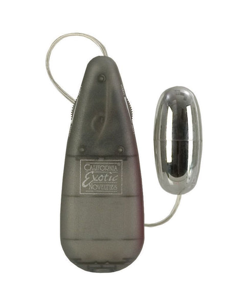 CalExotics Teardrop Bullet Mini Vibrator, Gray — Bulk - SE1110031GRY