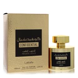 Lattafa Confidential Private Gold Eau De Parfum Spray (Unisex) By Lattafa by Lattafa