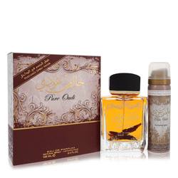 Lattafa Pure Oudi Eau De Parfum Spray Plus 1.7 oz Deodorant By Lattafa by Lattafa