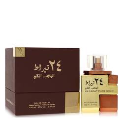 Lattafa 24 Carat Pure Gold Eau De Parfum Spray (Unisex) By Lattafa by Lattafa