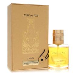 Lattafa Fire On Ice Eau De Parfum Spray (Unisex) By Lattafa by Lattafa