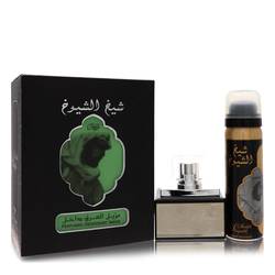 Lattfa Sheikh Al Shuyukh Eau De Parfum Spray With 1.7 oz Deodorant Spray By Lattafa by Lattafa