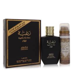 Lattafa Raghba Man Eau De Parfum Spray plus 1.7 oz Deodorant Spray By Lattafa by Lattafa