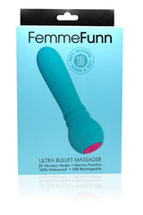 Femme Funn Ultra Bullet Vibrator — Turquoise - FF-1008-04