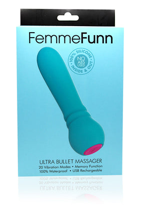 Femme Funn Ultra Bullet Vibrator — Turquoise - FF-1008-04