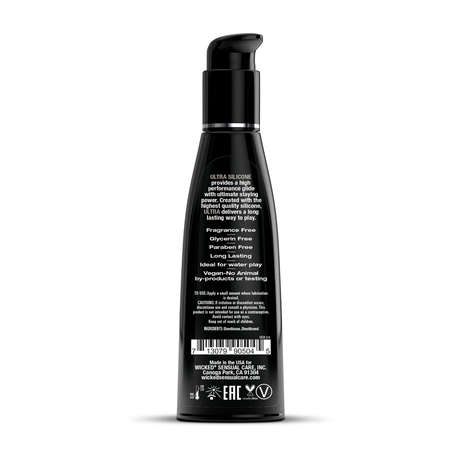 Ultra Silicone Lubricant - 4 Fl. Oz. by Wicked Sensual Care