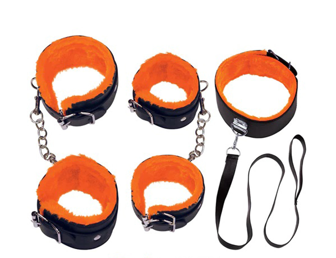 Icon Brands Orange Is the New Black Restraint Kit — Black & Orange - IC2523