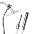 CleanStream Shower Enema System with 2 Nozzles and 6 ft Metal Hose - CS-LE776