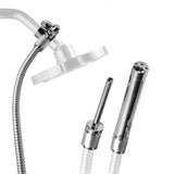 CleanStream Shower Enema System with 2 Nozzles and 6 ft Metal Hose - CS-LE776