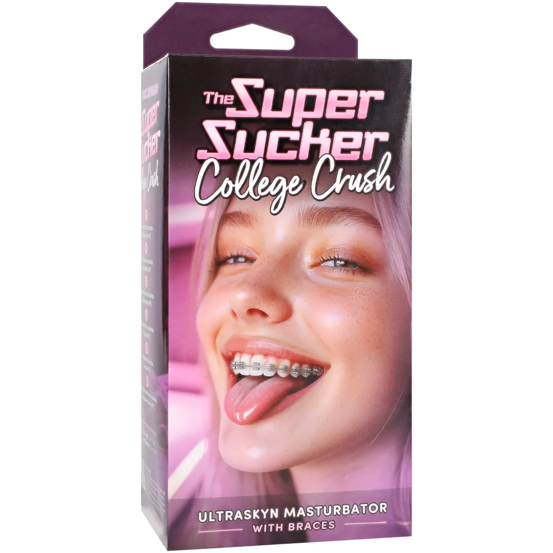Doc Johnson Super Sucker College Crush Ultraskyn Masturbator — Vanilla - DJ0684-54-BX