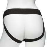 Doc Johnson Body Extensions Hollow Large Dong Strap-On — 2-Piece Set, Black - DJ0800-07-BX