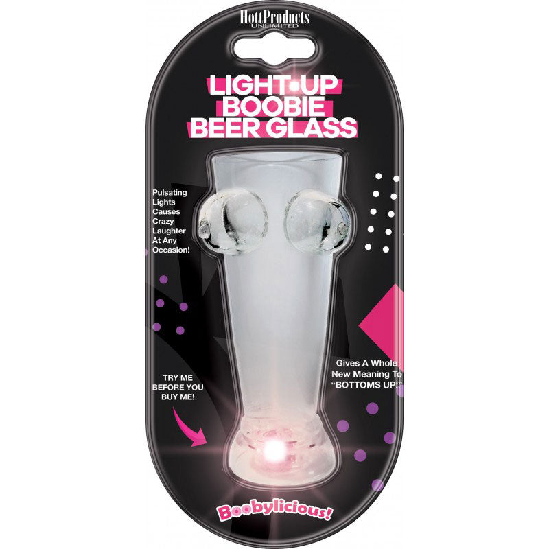 Light Up Boobie Beer Glass by Hott Products