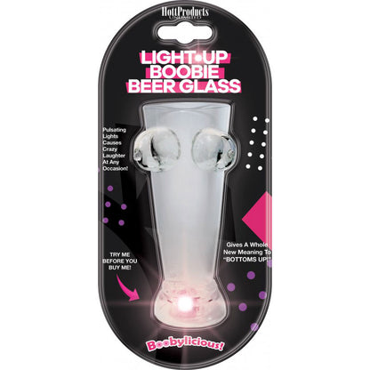 Light Up Boobie Beer Glass by Hott Products