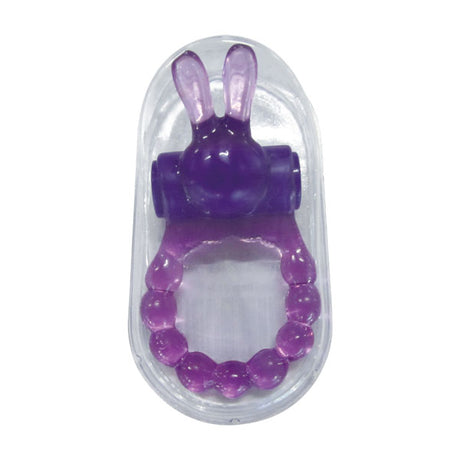 Top Cat Toys Vibrating Bunny Ring — Purple, 1-inch Diameter - AL-284PUR