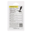 CalExotics Boundless Teardrop Anal Plug, Black — 2.5 in - SE2700402