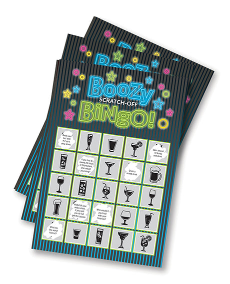 Little Genie Boozy Bingo Scratch-Off Game — 8 Cards