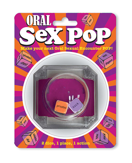 Oral Sex Pop Dice Couples Game by Little Genie