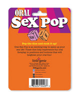 Oral Sex Pop Dice Couples Game by Little Genie