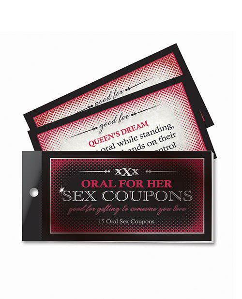Oral Adventures for Her Sex Coupons by Little Genie
