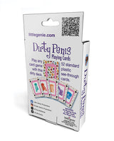 Little Genie Dirty Penis Waterproof Playing Cards with Plastic Case