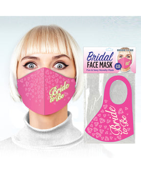 Bride to be Face Mask - Pink by Little Genie