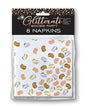 Glitterati Boobie Party Napkins - Pack of 8 by Candy Prints
