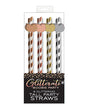 Glitterati Boobie Party Tall Straws - Pack of 8 by Candy Prints