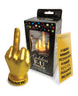 Golden F-U Finger Trophy by Candy Prints