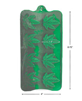 Candy Prints Cannabis Leaf Silicone Mold, 11-Cavity
