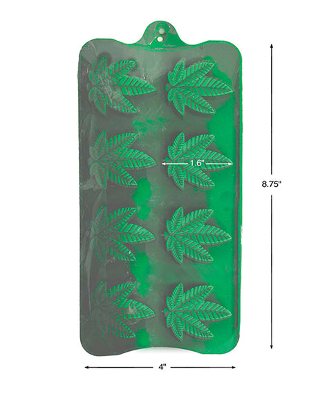 Candy Prints Cannabis Leaf Silicone Mold, 11-Cavity