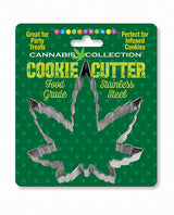 Cannabis Cookie Cutter by Candy Prints