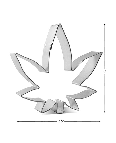 Candy Prints Cannabis Cookie & Sandwich Cutter — 4-Inch