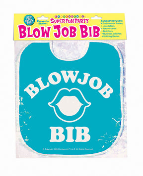 Blow Job Bib - Teal by Candy Prints
