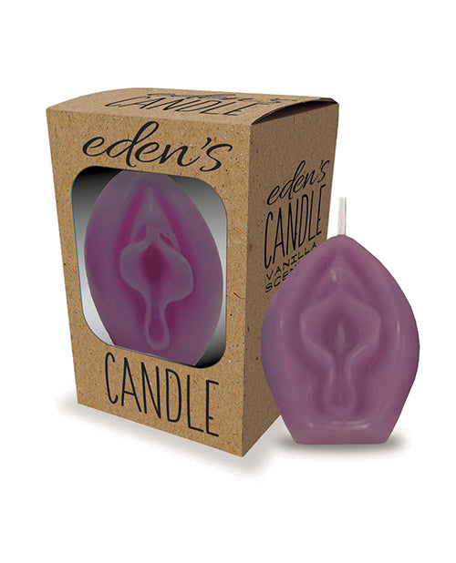 Eden's Vagina Candle - Purple - Vanilla by Little Genie