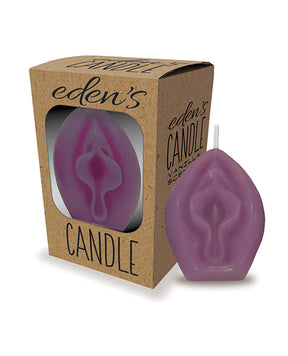 Eden's Vagina Candle - Purple - Vanilla by Little Genie