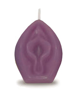 Little Genie Eden's Vagina Candle — Purple, Vanilla Scented, 3-inch