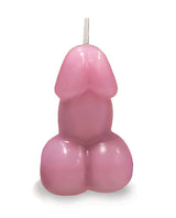 Little Genie Eden's 3-inch Vanilla-Scented Penis Candle — Rose