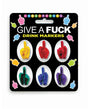 Give A Fuck Drink Markers 6 pc Set - Multi-Color by Little Genie