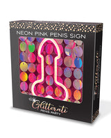 Penis Neon Light Up Sign by Little Genie