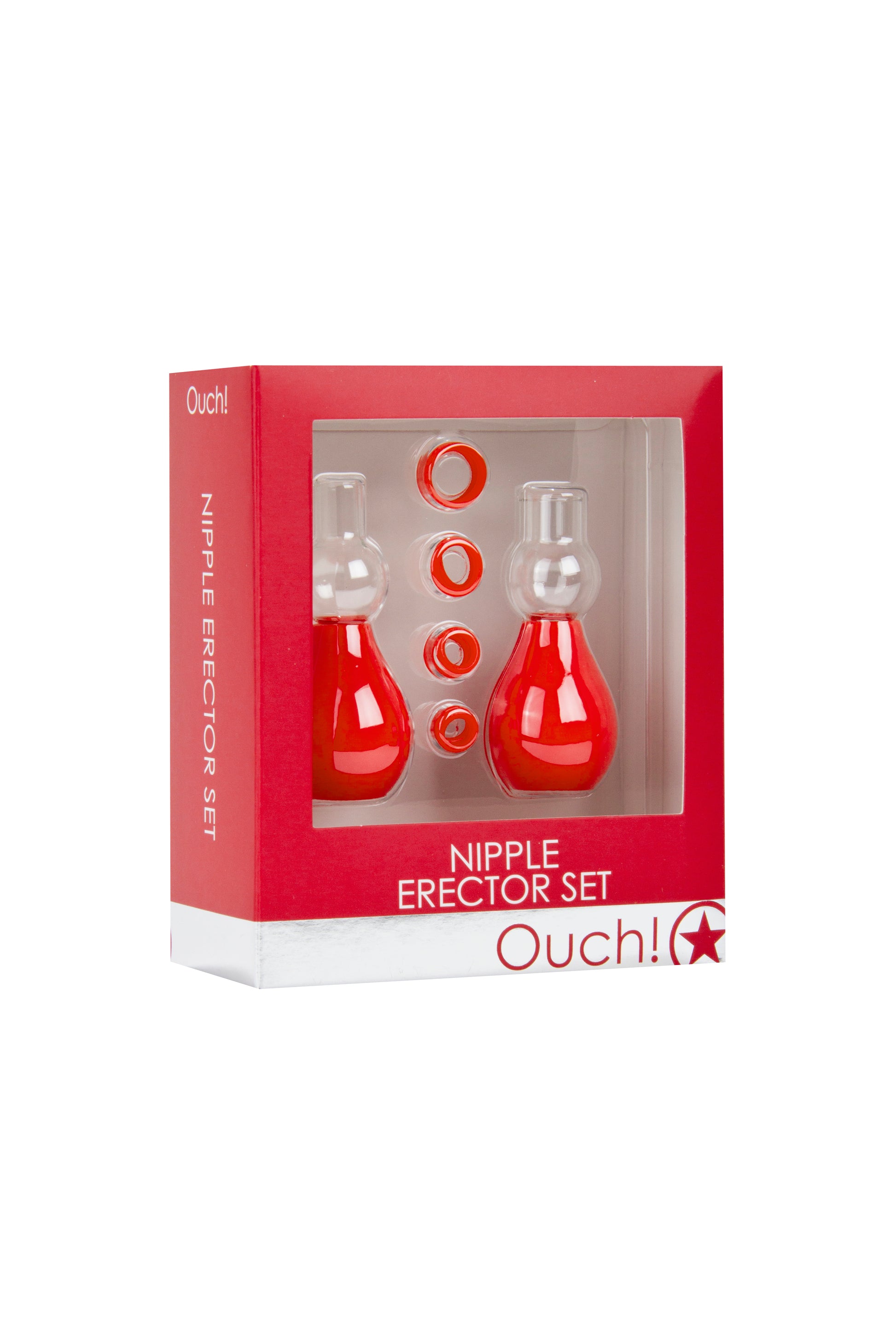 Nipple Erector Set - Red by Shots