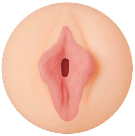 Evolved Novelties Realistic Vagina Stroker with Movie Code, 3.25" - ZE-MS-1233-2