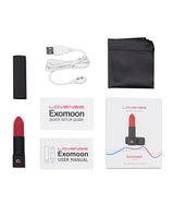 Lovense Exomoon Lipstick Vibe - Red by Lovense
